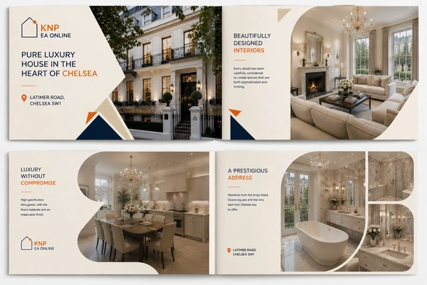  A4 Landscape Brochure Text