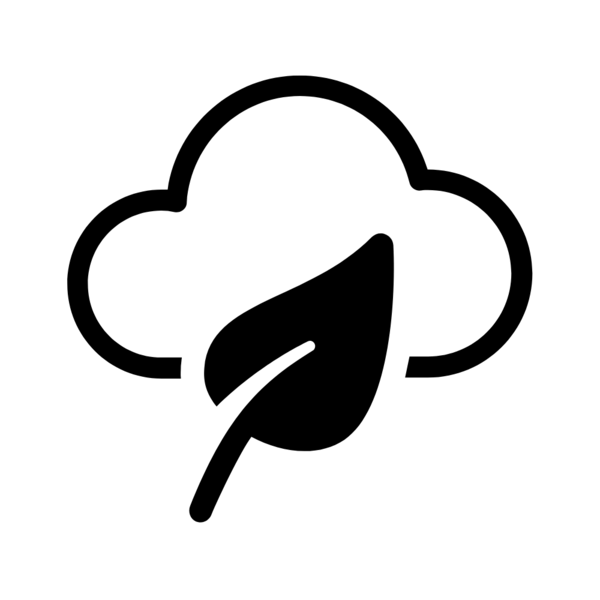  Cloud  Leaf Icon