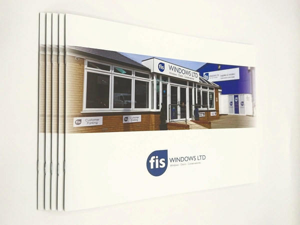  Landscape Stapled Brochure
